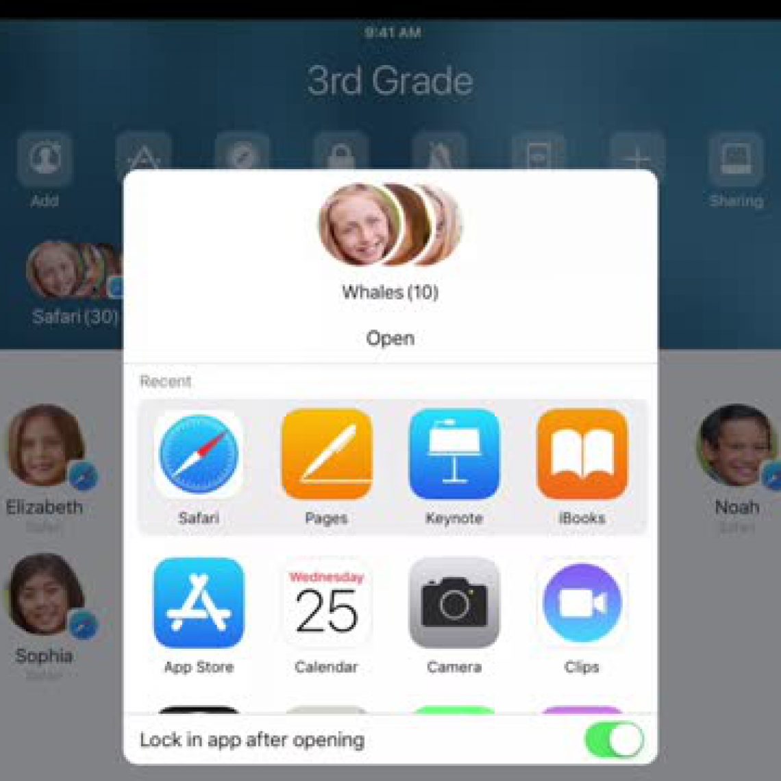 how to use apple classroom app