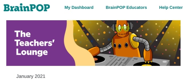 BrainPop Teachers Lounge
