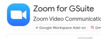 Zoom for GSuite