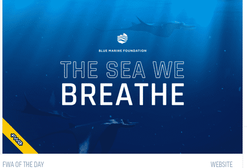 The Sea we breathe