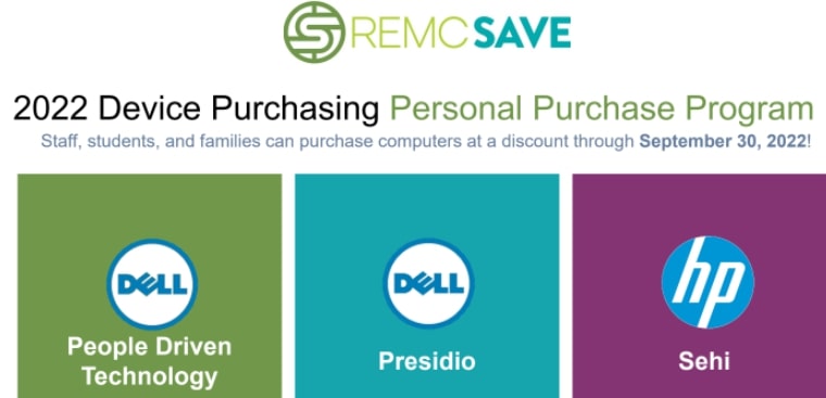 REMC Personal Purchase Program