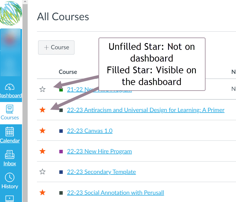 Declutter Your Canvas Dashboard PCCSK12 Tech