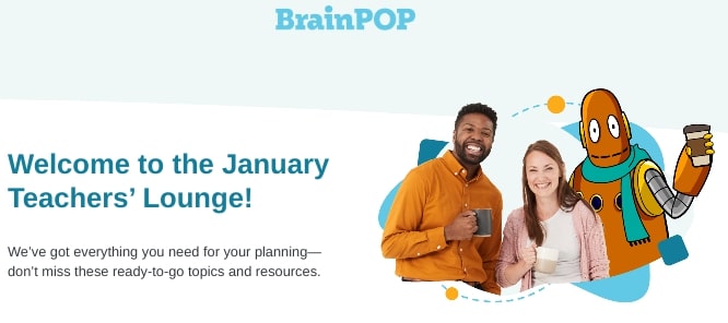 BrainPop January Newsletter