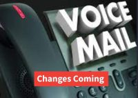 Voicemail changes coming