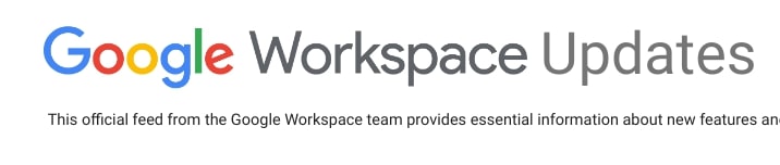 Some Google Workspace Updates for May 2023