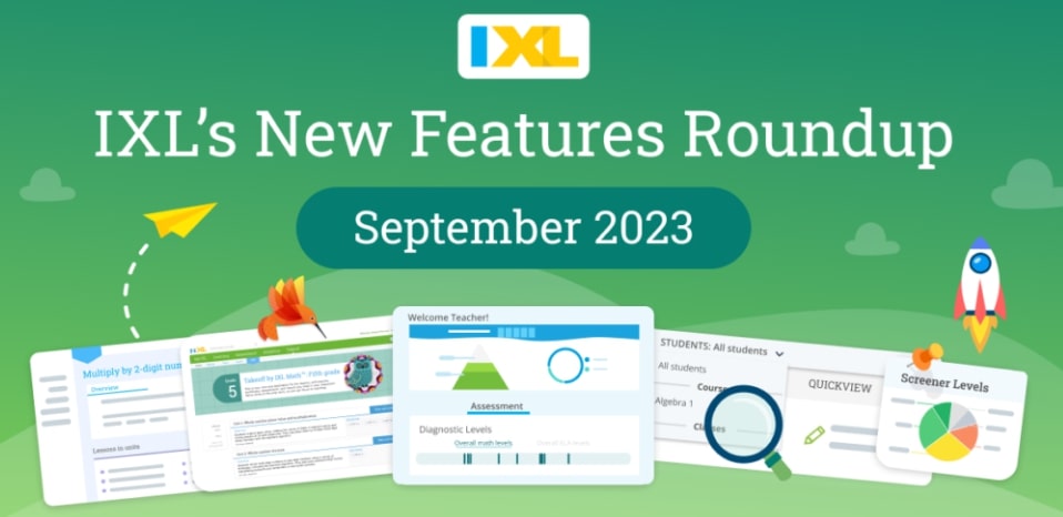 New on IXL September 2023