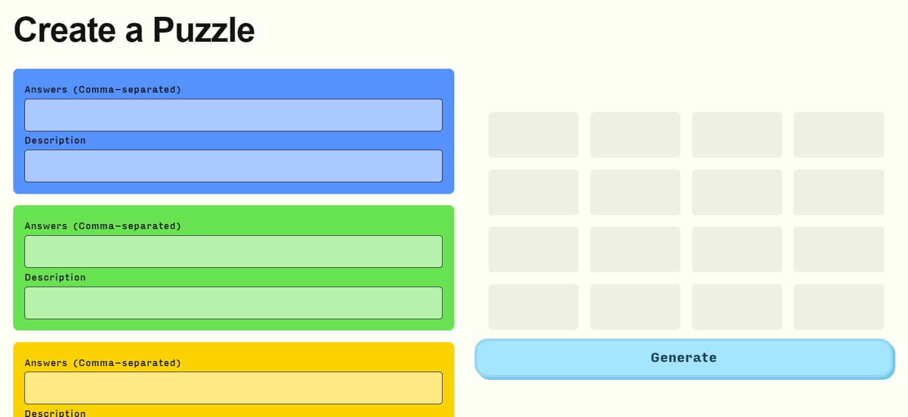 Create Your Own Connections Puzzle – P-CCSK12 Tech