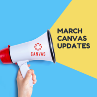 march Canvas updates