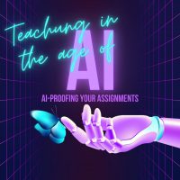 Teaching in Age of AI graphic