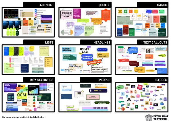 categories of building blocks