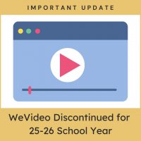 wevideo discontinued