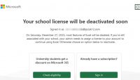 Microsoft expiry notice